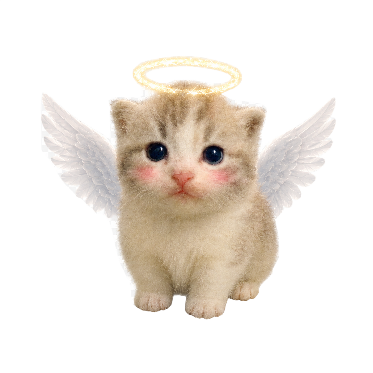 Baby Angel Cat